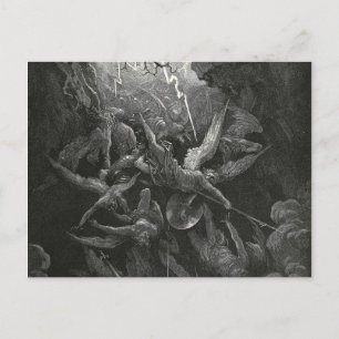 The Mouth Of Hell By Gustave Dore Postcard