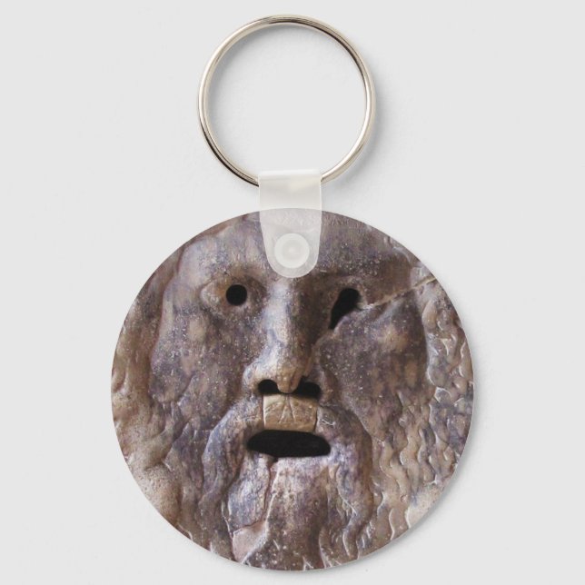 The Mouth of Truth Key Ring (Front)