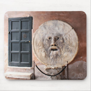 The Mouth of Truth Mouse Mat