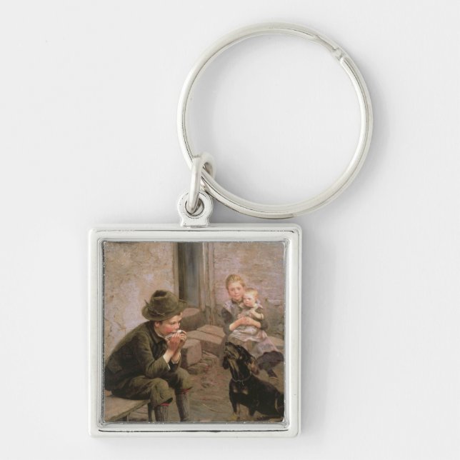 The Mouth Organ Player Key Ring (Front)