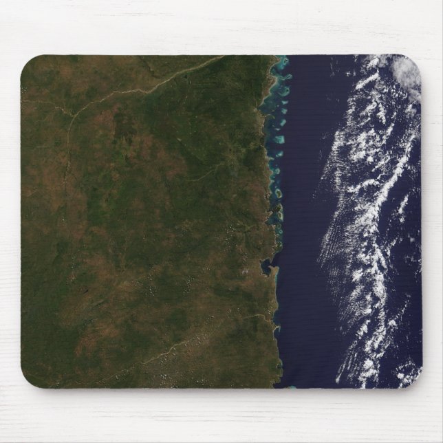 The Mozambique coast Mouse Mat (Front)