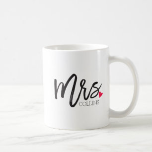The Mrs. Shoppe   Personalised Mrs. Coffee Mug