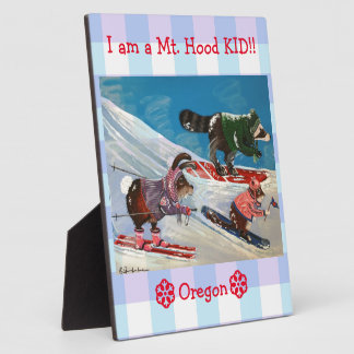 The Ms. Elizabeth Ski Team Plaque