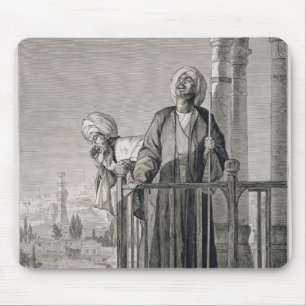 The Muezzin's Call to Prayer, 19th century Mouse Mat