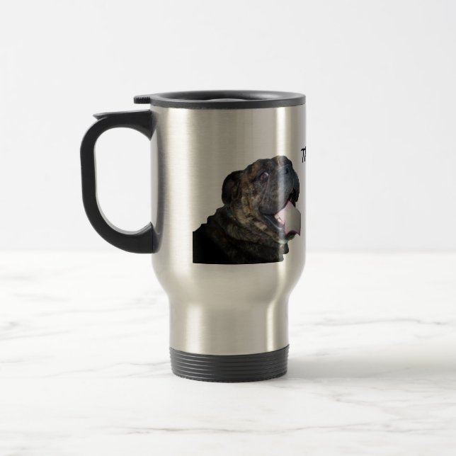 The Mug only a, Bulldogger Could... (Left)