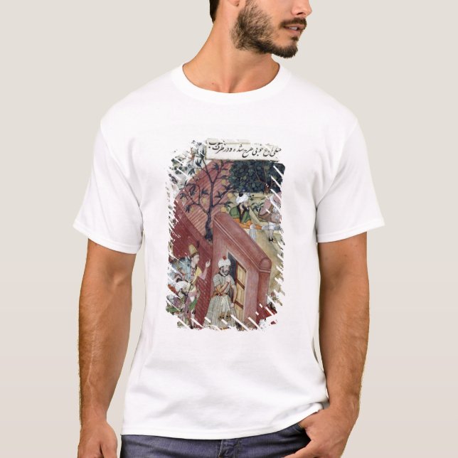 The Mughal Emperor Babur T-Shirt (Front)