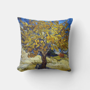 The Mulberry Tree. Vincent Van Gogh. Cushion