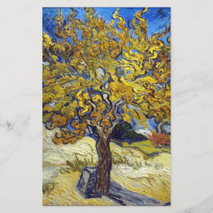 The Mulberry Tree. Vincent Van Gogh. Fmous art.