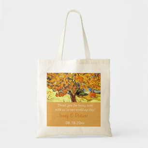 The Mulberry Tree, Vincent van Gogh. thank you Tote Bag