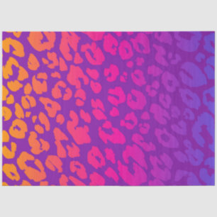 The Multi-Colored Leopard Series Design 8 Tissue Paper