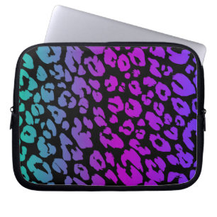 The Multi-Coloured Leopard Series Design 1 Laptop Sleeve