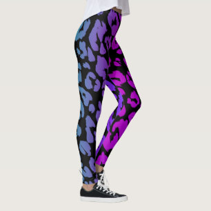 The Multi-Coloured Leopard Series Design 1 Leggings