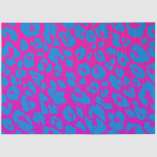The Multi-Coloured Leopard Series Design 3 Tissue Paper (Front)