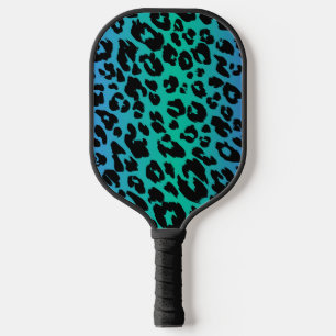 The Multi-Coloured Leopard Series Design 6 Pickleball Paddle