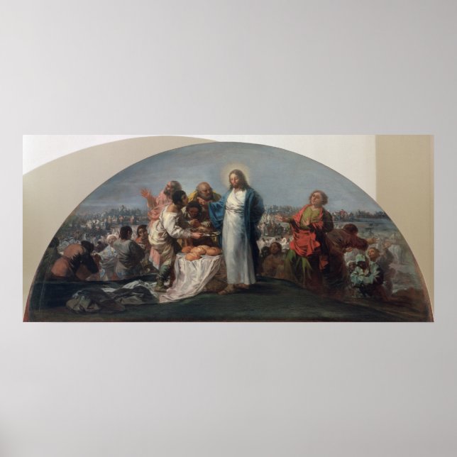 The Multiplication of the Loaves and Fishes Poster (Front)