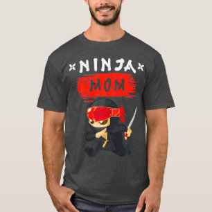 The mum Ninja Birthday Party Funny ninja Gift T-Shirt