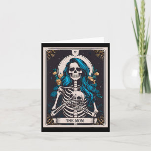 The Mum Tarot Card Skeleton Mothers Day Witch Mum 