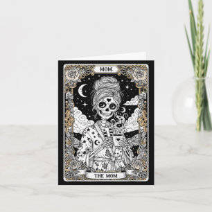 The mum tarot card skeleton vintage gothic mother