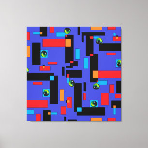 The Mummy I - Ken Gauge Abstract Art Canvas Print