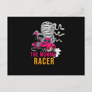 The Mummy Racer Postcard