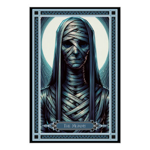 The Mummy Tarot Card Poster