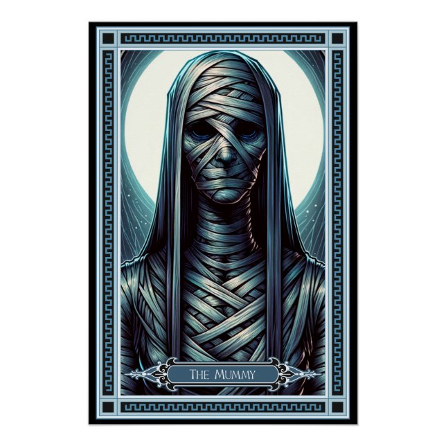 The Mummy Tarot Card Poster (Front)