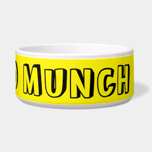 The MUNCH dog bowl