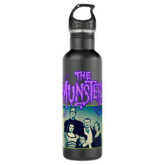 The Munster Family Art Design Tee Legends  710 Ml Water Bottle