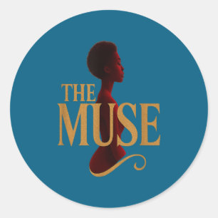 The Muse  Classic Round Sticker