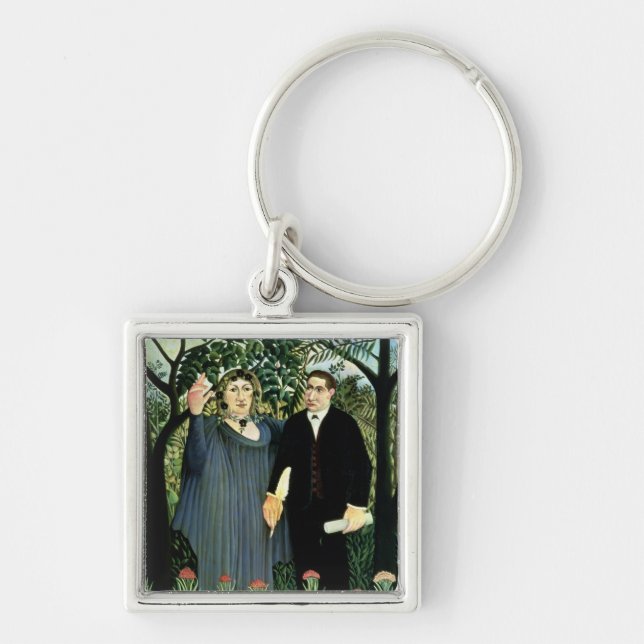 The Muse Inspiring the Poet, 1908-09 Key Ring (Front)