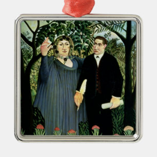 The Muse Inspiring the Poet, 1908-09 Metal Tree Decoration