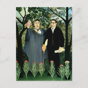 The Muse Inspiring the Poet, 1908-09 Postcard