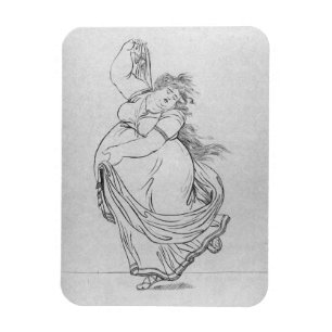 The Muse of Dance, Plate VI from a new edition con Magnet
