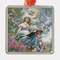 The Muse of Poesie (by Konstantin Makovsky)