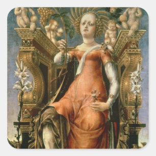 The Muse Thalia Square Sticker