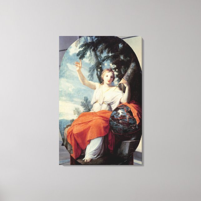 The Muse Urania, 1646-47 Canvas Print (Front)