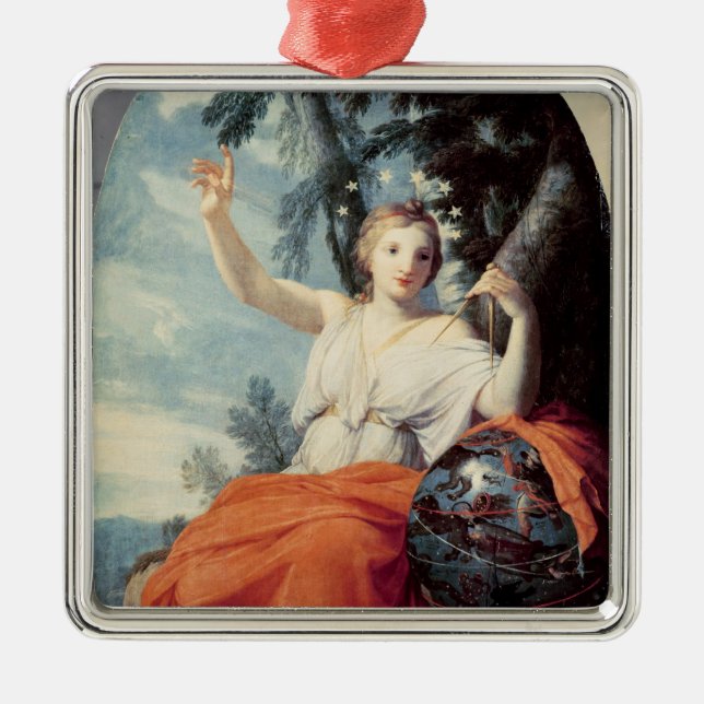 The Muse Urania, 1646-47 Metal Tree Decoration (Front)