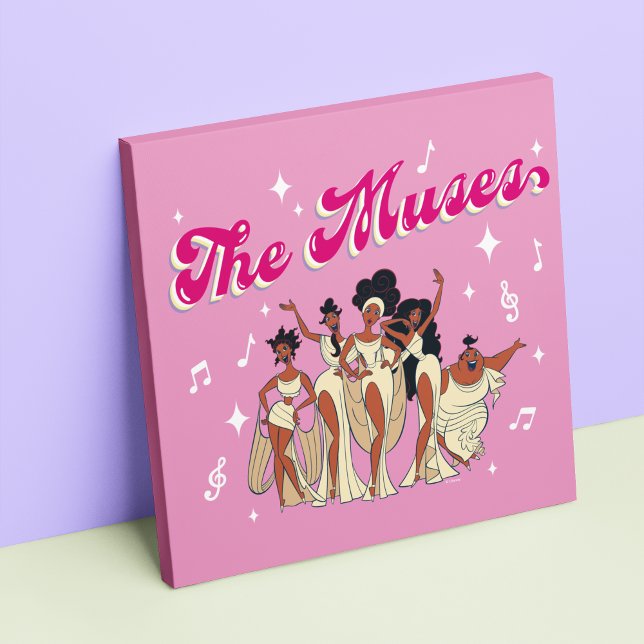 The Muses Canvas Print (Canvas on table)