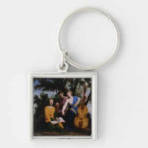 The Muses Melpomene, Erato and Polymnia, 1652-55 Key Ring