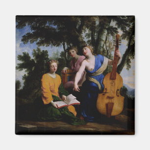 The Muses Melpomene, Erato and Polymnia, 1652-55 Magnet
