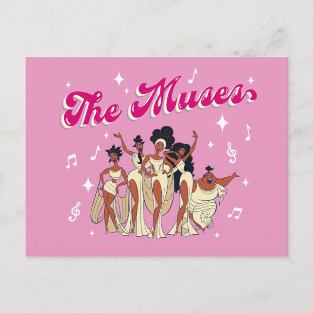 The Muses Postcard (Front)