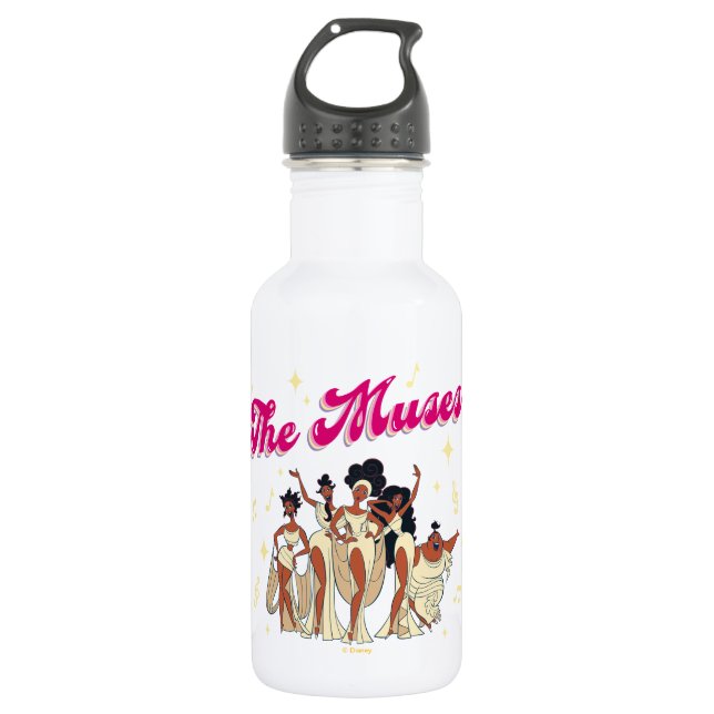 The Muses Stainless Steel Water Bottle (Front)
