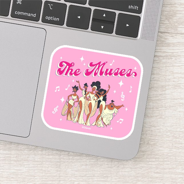 The Muses Sticker (Detail)