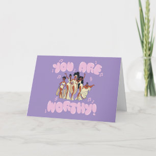 The Muses - You Are Worthy Card