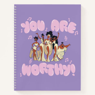 The Muses - You Are Worthy Notebook