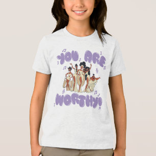 The Muses - You Are Worthy Tri-Blend Shirt