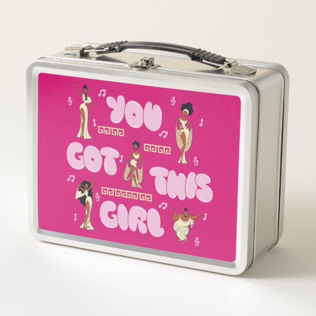 The Muses - You Got This Girl Metal Lunch Box (Front)
