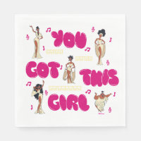 The Muses - You Got This Girl Napkins