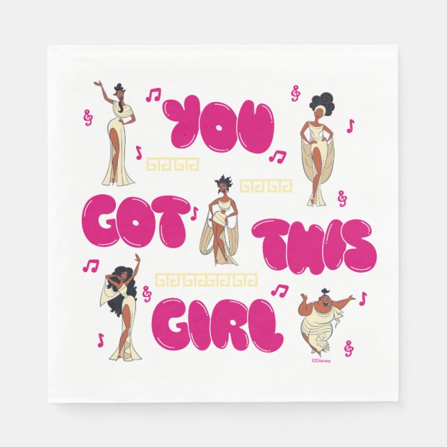 The Muses - You Got This Girl Napkins (Front)