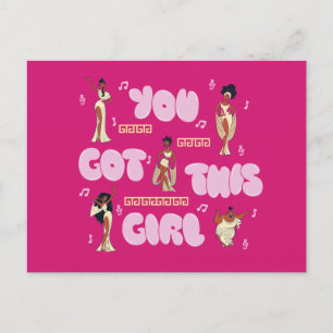 The Muses - You Got This Girl Postcard